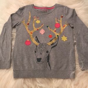 Holiday reindeer t-shirt
